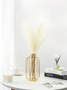 Gói 10 bó cỏ Pampas nhân tạo, trang trí nội thất cho phòng khách, bàn ăn, tủ trưng bày, sàn nhà - Nhiều màu - Xem 8