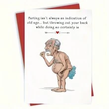 1 张圣诞贺卡，圣诞老人祝您圣诞快乐 - 彩色 - 查看 8