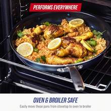 Ceramic Non-Stick Pan 9.5-Inch And 11-Inch Frying Pan Sets Are Suitable For Dishwasher Oven Blue. - Màu xanh lam - Xem 7