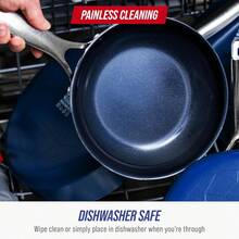 Ceramic Non-Stick Pan 9.5-Inch And 11-Inch Frying Pan Sets Are Suitable For Dishwasher Oven Blue. - Màu xanh lam - Xem 4