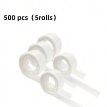 100/300/500/800/1000 pièces Colle point clair pour ballons (100 pièces point rond/rouleau) Ruban adhésif double face non marquant Adhésif en points détachable utilisé pour les décorations de fêtes, mariages et événements