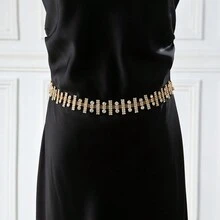 Thắt lưng đính đá Rhinestone cho nữ, Thắt lưng lấp lánh thời trang, Phụ kiện thắt lưng lấp lánh hợp thời trang - Nhiều màu - Xem 5