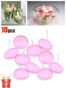 1-10 无烟浮水蜡烛用于祝福婚礼、节日、活动、派对、露台、纪念池畔装饰、万圣节、感恩节、复活节、圣诞节必备产品