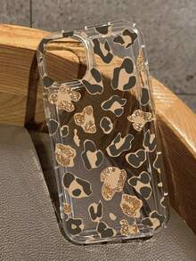 Animal Leopard Print Inflatable Anti-Drop Phone Case Compatible With Iphone - Multicolor - View 2