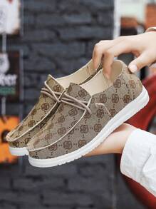 男士时尚休闲乐福鞋一脚蹬舒适鞋 - 彩色 - 查看 4