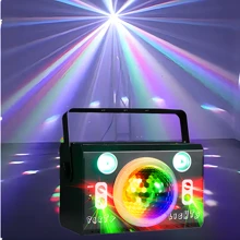 派对灯 Dj 迪斯科灯，RGB 7 镜头 Dj 频闪灯声控舞台灯星星投影灯圣诞节万圣节装饰礼物生日婚礼卡拉 OK KTV 酒吧俱乐部节日娱乐装饰氛围灯 - 派對燈 - 查看 2
