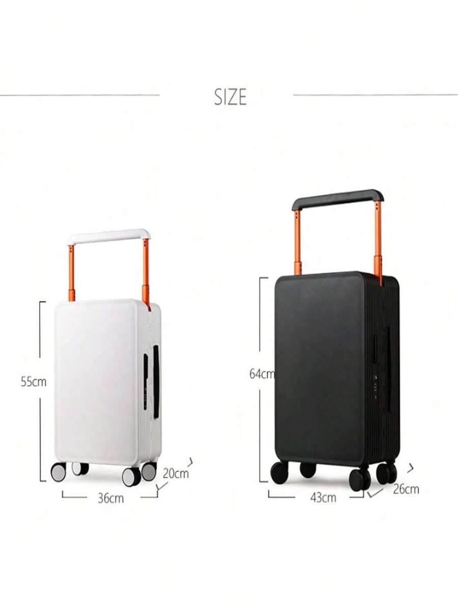Wide Trolley Suitcase Universal Wheel Niche Light Luxury Convenient 20