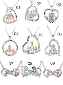 Xà phòng thơm hương hoa hồng trong hộp quà màu xanh, 3 chiếc vòng cổ mặt dây chuyền hình trái tim của người bạn thân nhất, Bộ quà tặng trang sức "Anh yêu em" cho mẹ, vợ, cặp đôi, con gái, bạn gái, bạn thân nhất, chị gái, chính bạn, bạn cùng phòng, tuyệt vời cho Giáng sinh, lễ hội mua sắm, Lễ tạ ơn, Ngày lễ tình nhân, kỷ niệm, Ngày của mẹ, đám cưới, tốt nghiệp, tiệc sinh nhật Quà tặng Giáng sinh - vòng cổ tình yêu - Xem 1