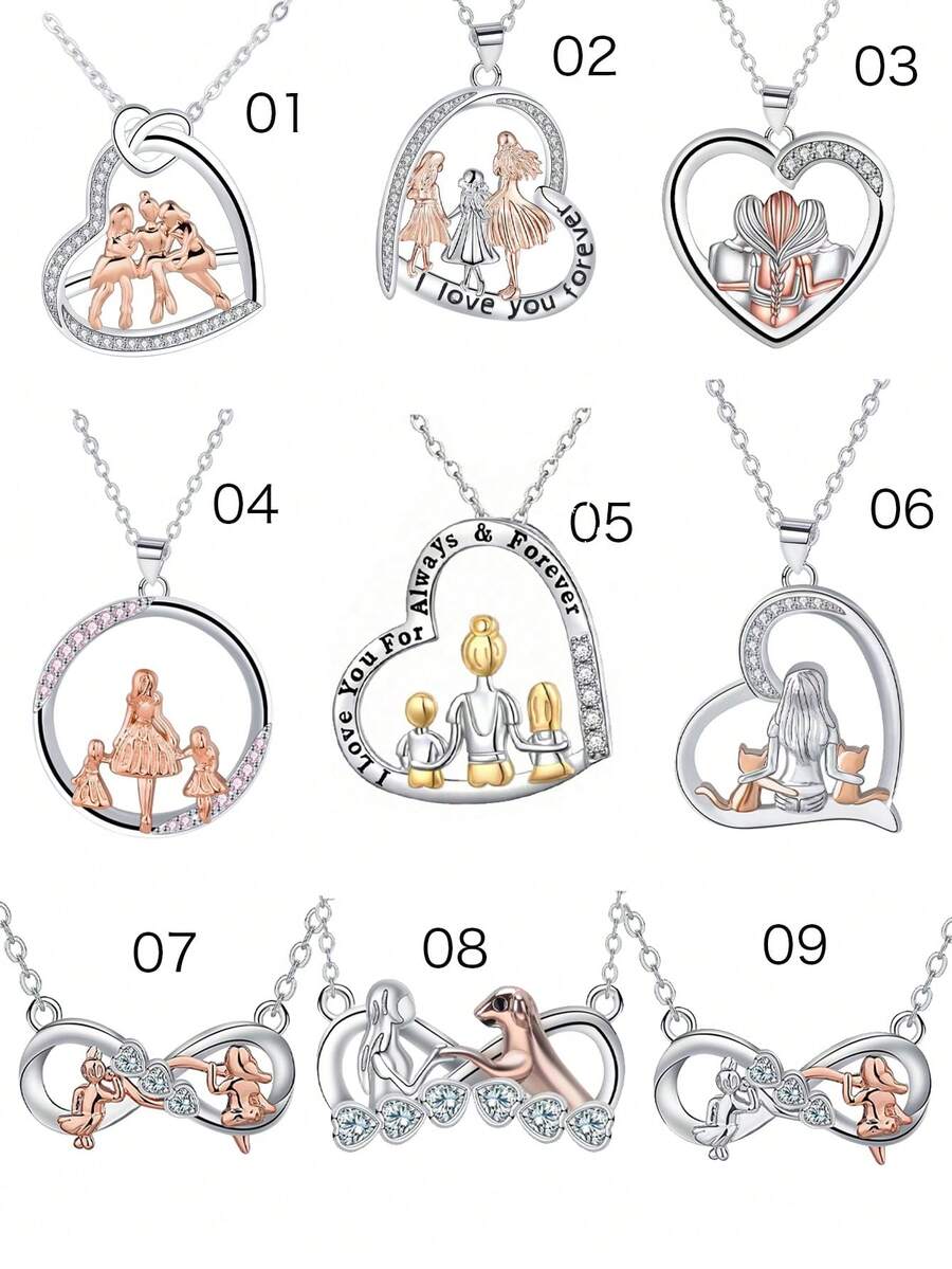 Xà phòng thơm hương hoa hồng trong hộp quà màu xanh, 3 chiếc vòng cổ mặt dây chuyền hình trái tim của người bạn thân nhất, Bộ quà tặng trang sức "Anh yêu em" cho mẹ, vợ, cặp đôi, con gái, bạn gái, bạn thân nhất, chị gái, chính bạn, bạn cùng phòng, tuyệt vời cho Giáng sinh, lễ hội mua sắm, Lễ tạ ơn, Ngày lễ tình nhân, kỷ niệm, Ngày của mẹ, đám cưới, tốt nghiệp, tiệc sinh nhật Quà tặng Giáng sinh - vòng cổ tình yêu - Xem 1