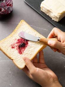 1pc Rosewood Butter Knife, Cheese Knife, Cream Knife, Bread Knife, Western Tableware Cutlery Set