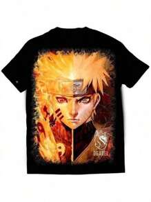 Kids Anime Shirt Ogabel Shirt 01 - màu đen - Xem 2