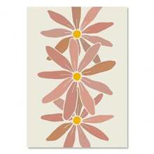 1 件花卉市场马蒂斯墙面艺术帆布画北欧海报和印刷品抽象植物墙画适用于客厅装饰无框架 - 彩色 - 查看 8