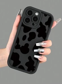Etui na telefon Animal 1pc z nadrukiem w panterkę, klasyczny modny design, pasuje do wszystkich modeli Apple iPhone, najlepszy prezent dla przyjaciół, rodziny i najlepszych przyjaciół