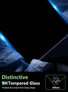 四合一包装：2 个屏幕隐私保护膜和 2 个相机镜头保护膜，兼容 iPhone 15/15Plus/15Pro/15Promax - 黑色 - 查看 6