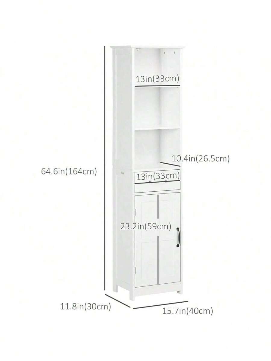 Slim Bathroom Storage Tall Bathroom Linen Tower With