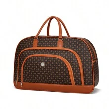 Mala de Viagem Impermeável Envio Cor Aleatória Marrom Azul Escuro Mala Unissex Masculina Feminina Bolsa de Academia Fitness