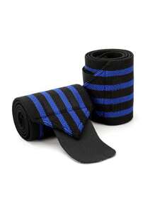 1 Striped Polyamide Sports Wristband, High Elasticity And Adjustable To Prevent Sprains