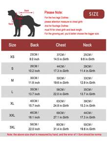 Áo khoác cho chó tiện lợi chống gió và giữ ấm màu sắc mới cho thú cưng - Xám - Xem 10