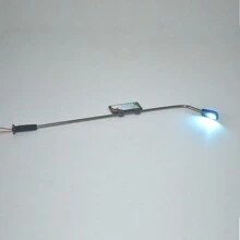 1:100-200 Scale Mini Led Diorama Stainless Light Architectural Metal Lamp Model 3V LED Toys Miniature Light Railway Train Layout Kit For Scene - As Photo - View 5