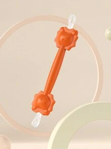 2件套耳夹套装，婴儿吸鼻器，用于清除粘液，新生儿鼻腔清洁镊子，婴儿鼻腔清洁器和耳垢清除工具。婴儿护理小工具。新生儿、婴幼儿鼻屎夹 - 白色+橙色 - 查看 11