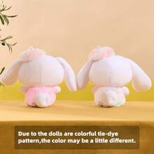 Miniso Juguete de peluche de Cinnamoroll Aurora de Sanrio de 23cm/9.06in teñido anudado, ultramacizo y colorido, muñeco de peluche de dibujos animados lindo para cumpleaños, Pascua, regalos de fiesta, Pachacco, Cinnamon Roll Plushy, Hello Kitty de peluche - Blanco - Ver 6