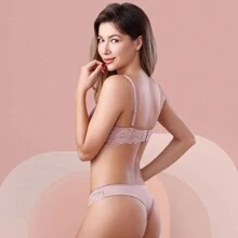 Z&D Lingerie Set With Underwire With Lace And Padded Thong Panties 8027 - MultiWarna - View 10