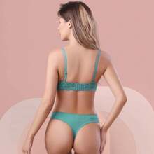 Z&D Lingerie Set With Underwire With Lace And Padded Thong Panties 8027 - MultiWarna - View 8