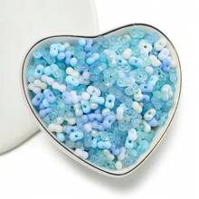 100/200 Hạt Acrylic Hình Quả Đậu Phộng - Hạt Rời Tách Biệt Dùng Làm Trang Sức Tự Làm - Vật Dụng Nghệ Thuật & Thủ Công - Nhiều màu - Xem 10