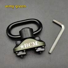 1pc Quick Detachable BCM Sling Mount Steel QD Sling Swivel - Multicolor - View 6