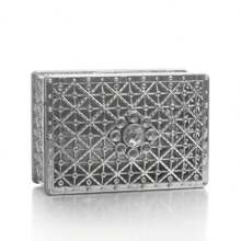 1pc European-Style Electroplated Gold/Silver Plastic Hollow Floral Pattern Wedding/Party Favor Box, Gift Box - Gift Box (1 Piece) - View 15