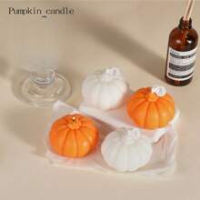 1 cái Nến thơm thủ công tự làm bằng bí ngô với quà tặng thủ công Nến mô phỏng hương thơm trang trí Nến mô hình đậu nành, Trang trí phòng, Quà tặng - Nhiều màu - Xem 1