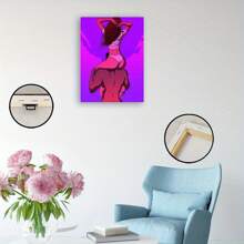 1 tấm áp phích in nghệ thuật trên vải canvas không khung, nghệ thuật treo tường chất lượng cao dùng để trang trí nhà cửa, phòng khách, phòng tắm, phòng ngủ, nhà bếp - Nhiều màu - Xem 3