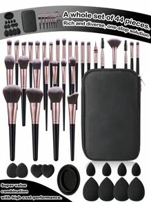 13/30/31/43/44件套化妆工具套装，包含：30支化妆刷套装+4个迷你化妆海绵+1个化妆刷清洁工具+1个收纳袋+4个化妆海绵+4个迷你气垫粉扑，化妆刷套装，化妆刷套装，化妆刷套装，全套化妆工具，化妆刷套装，化妆刷套装，化妆礼盒套装 - 彩色 - 查看 14