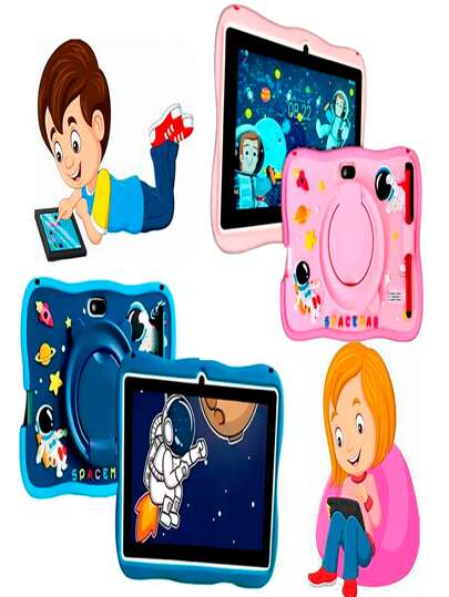 Tablet Infantil Android 13 4ram 64gb Wi-Fi 4G/5G Lançamento