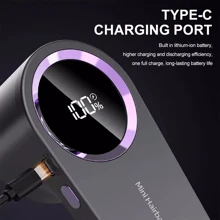 NetHong Electric Lint Remover Rechargeable Bobble Remover Fabric Shaver For Clothes NEW,USB Rechargeable Sweater Shaver, Power Lint Shaver, LED Display, Fuzz Remover, Pilling Remover, Portable Hairball Trimmer For Clothes, Bedding, Furniture, Carpet, Sofa, Cleaning Supplies, Cleaning Gadgets - Grey - View 6