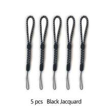 5 pièces Set de lanyards élégants et polyvalents réglables