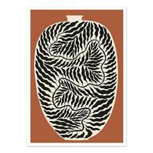 1 件抽象线条柠檬花瓶几何北欧海报墙壁艺术印刷帆布画墙画适用于客厅装饰无框架 - 彩色 - 查看 29