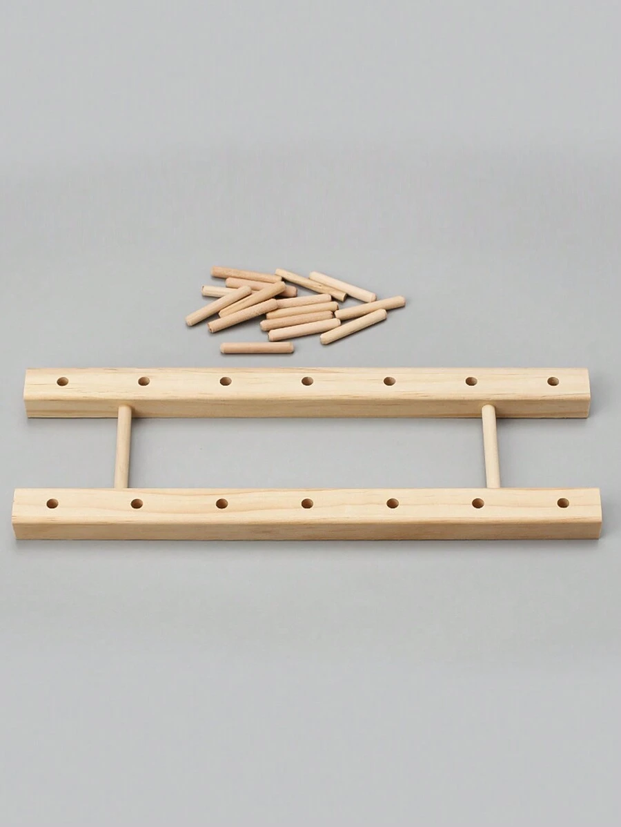 DIY Desktop Sewing Thread Rack, Spool Holder Wooden Frame, Bowl Rack ...