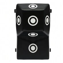 LOYALHEARTDY Wall Mount Uppercut BoxingTraining Punching Target, MMA Training Punching, With Marking Points Punching Target - Black +White - View 4