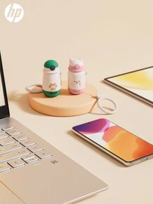 Unidad de memoria USB HP de 128GB/64GB/32GB/256GB - Alta velocidad y capacidad real para dispositivos OTG con estuche protector creativo, ¡perfecto para el auto y la PC! - cielo azul - Ver 8