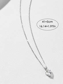 1 pieza Collar con colgante de piedra natal personalizada de plata esterlina 925, regalo para parejas y familia, elegante, de moda de otoño, sencillo, casual, de estilo antiguo, colorido, ideal para madres futbolistas, personalizado, único, regalo perfecto para ella, novia, madre, familia, amigos, hija para aniversarios, cumpleaños, uso diario, baile de graduación, Día de la Madre, San Valentín, graduación, bodas