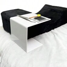 睫毛延长枕，颈部支撑枕，不变形，弹性好，沙龙睫毛枕，舒适天鹅绒记忆泡沫睫毛延长枕，人体工程学颈枕，睫毛延长颈部保护枕 - 彩色 - 查看 5