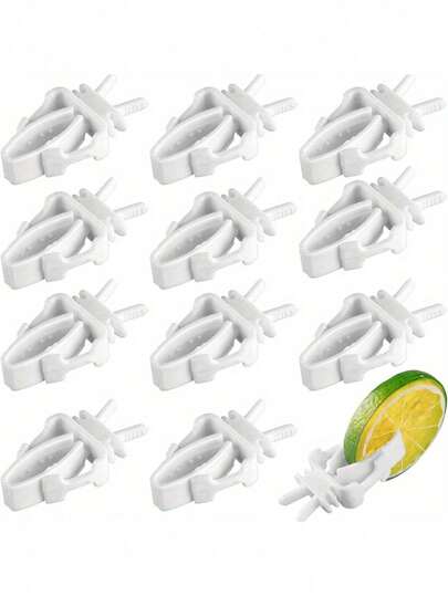 12pcs Deluxe Bird Cage Food Holders - Birds Feeding & Watering Supplies - Easy-Clip Fruit And Vegetable Feeders, Parakeet, Cockatoo, Macaw, And Cockatiel - Durable And Space-Saving Design