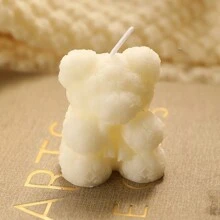 1 件玫瑰熊形香薰蜡烛，高档，手工香薰礼物，氛围，蜡烛创意手工礼物，房间装饰，礼物 - 彩色 - 查看 18