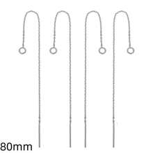 10 件 60/80 毫米耳线不锈钢耳环线悬垂螺纹耳环不锈钢耳线带环坠耳环穿线器适用于珠宝耳环制作 - 耳線 - 查看 7