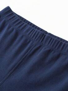 mini bala 少女裤子儿童贴身2024年秋季新款裤子 - 深藍 - 查看 3