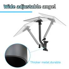 Starlink Gen 3 Standard Wall Mount, ​Adjustable Starlink Gen 3 Mount, Starlink Roof Mount Compatible With V3 Starlink Standard Dish, Starlink Mounting Kit, Starlink Pole Mount - 黑色 - 查看 5