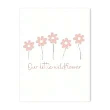 1 件卡通兔子鹅绵羊花朵儿童房墙壁艺术帆布画北欧女孩海报印刷图片适合婴儿儿童房装饰无框架 - 彩色 - 查看 12