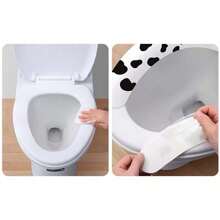 1 件熊猫马桶垫，防水加厚保暖马桶盖，适合常规尺码和加大码 - 彩色 - 查看 3