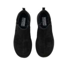 Skechers Men's Thermal Lined Sports Shoes Men Slip-On Casual Shoes - Black - View 4